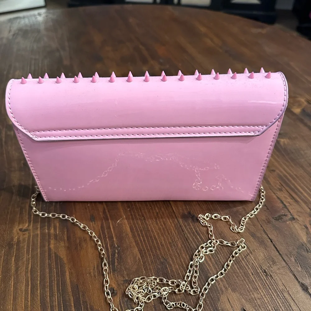 Steve Madden pink clutch - Picture 3 of 4